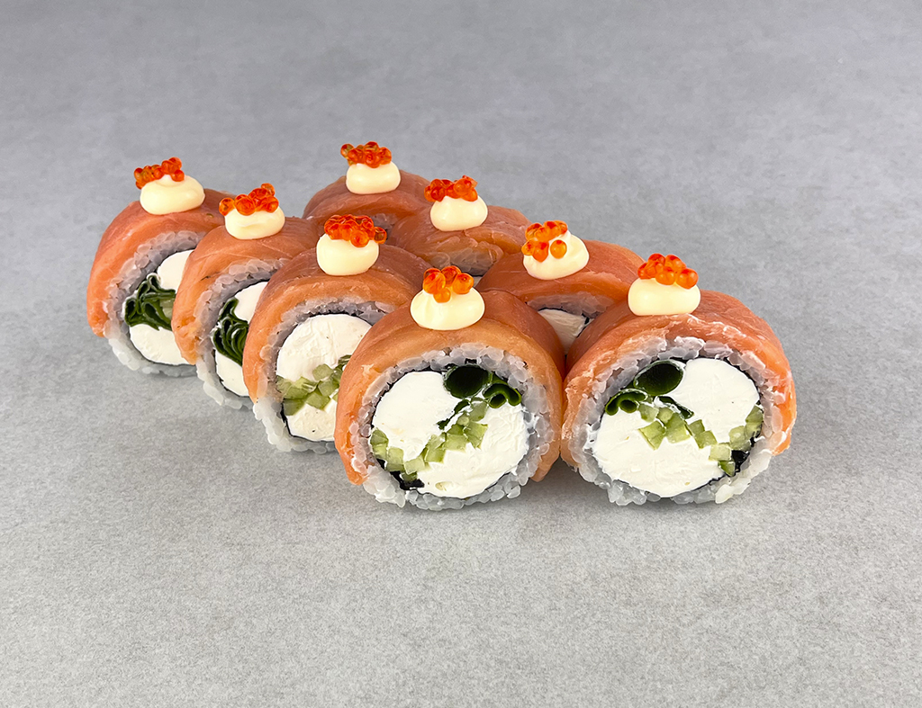 Рол "Філадельфія з копченим лососем"