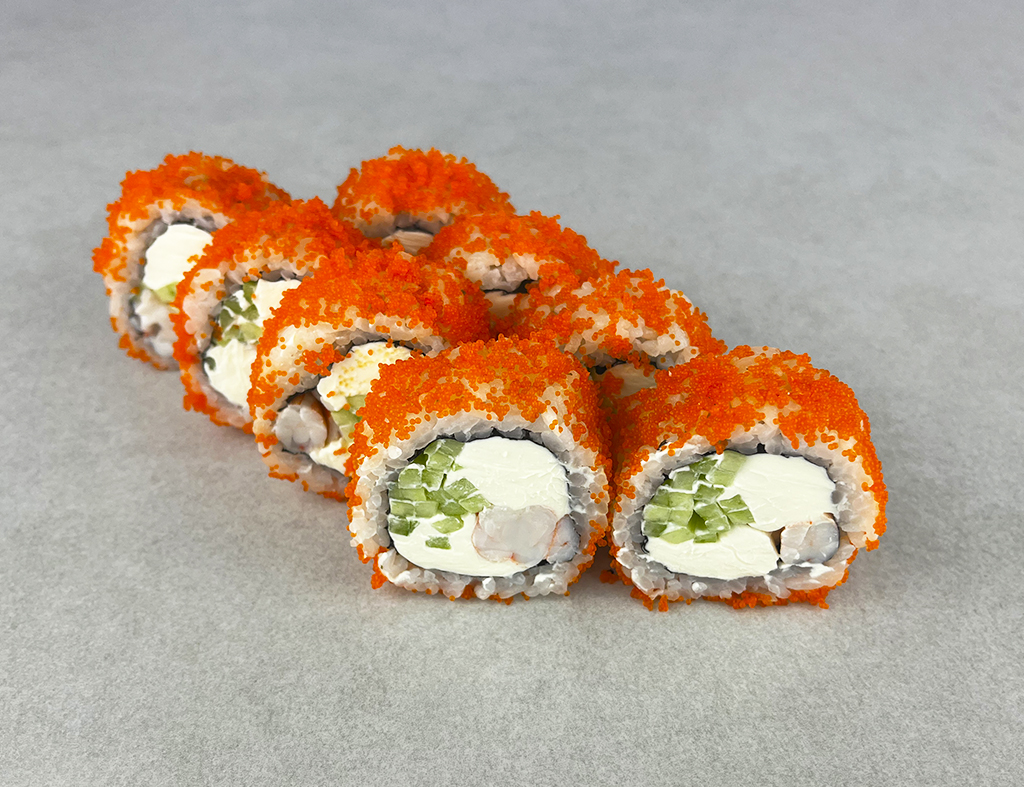 Рол "Філадельфія лайт з креветкою"