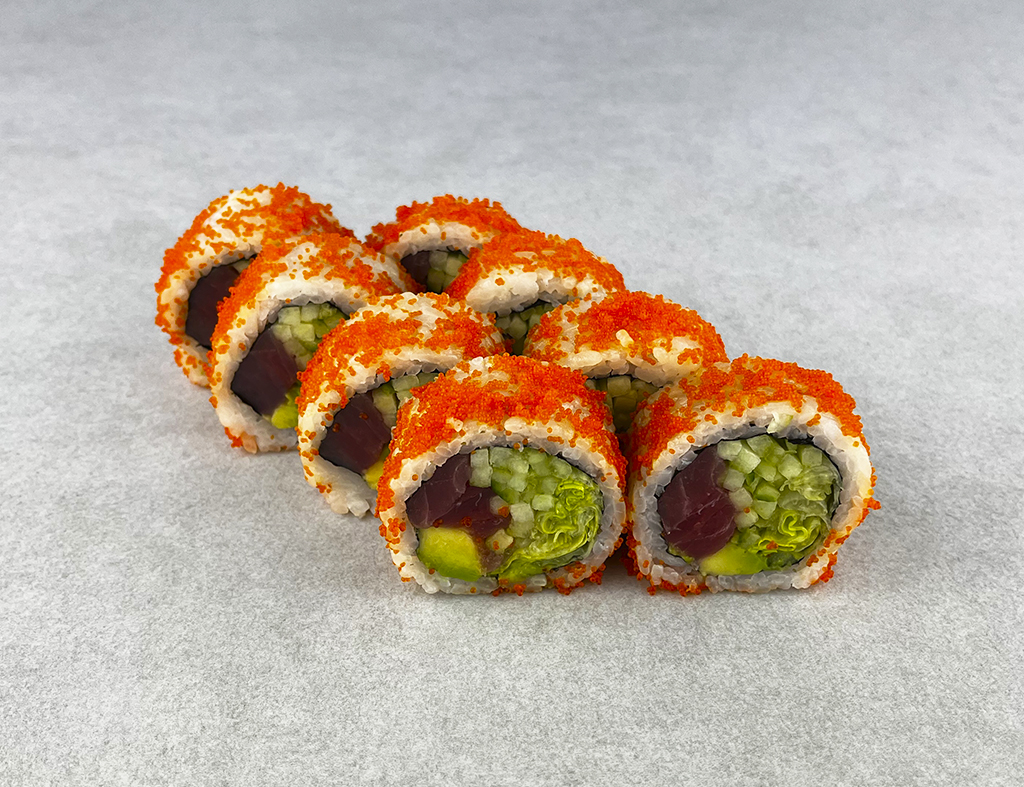 Рол "Каліфорнія тунець в ікрі"