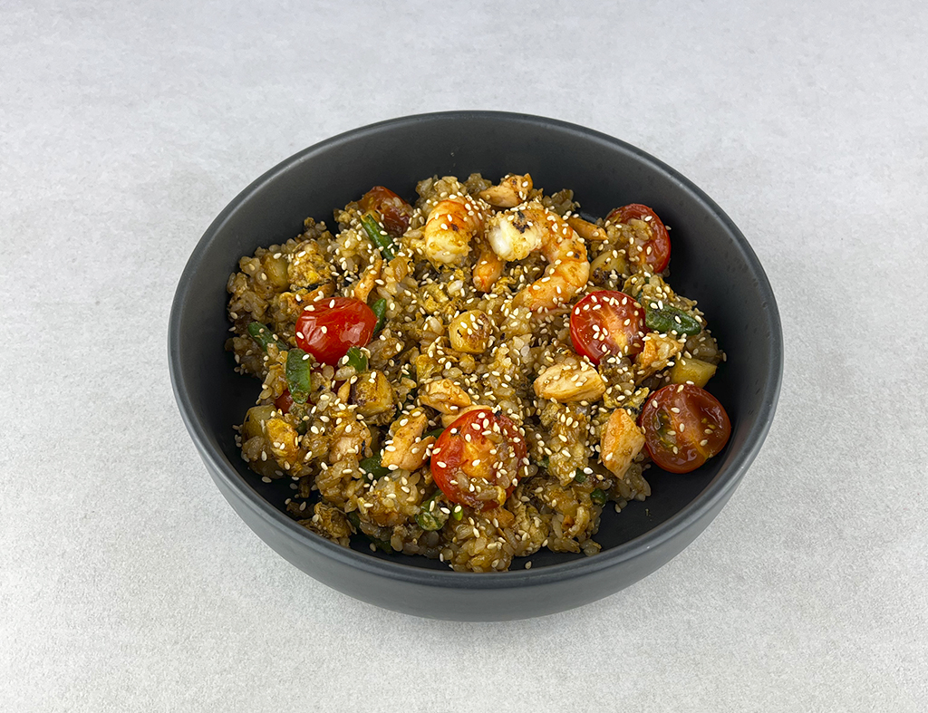 Рис смажений з морепродуктами